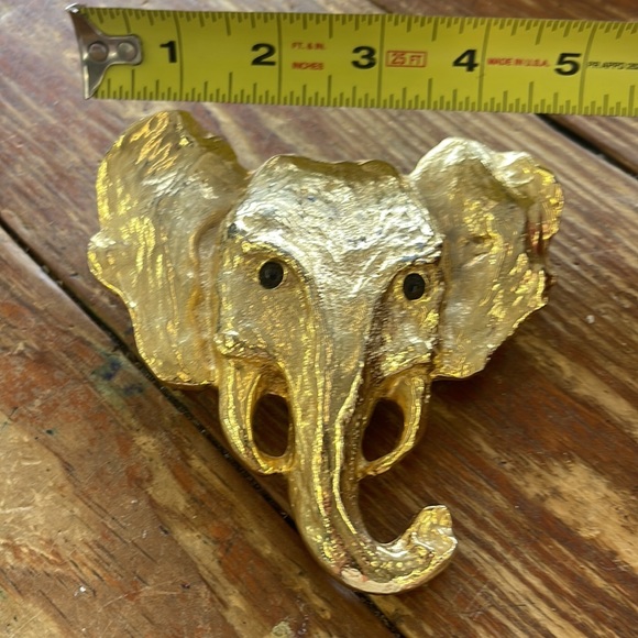 Vintage Elephant Belt Buckle - Picture 4 of 5